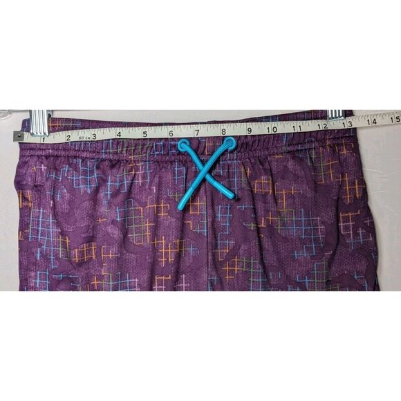 All in Motion Purple Teal Jogging Active Shorts Womens Large 12/14  Running - Picture 3 of 6